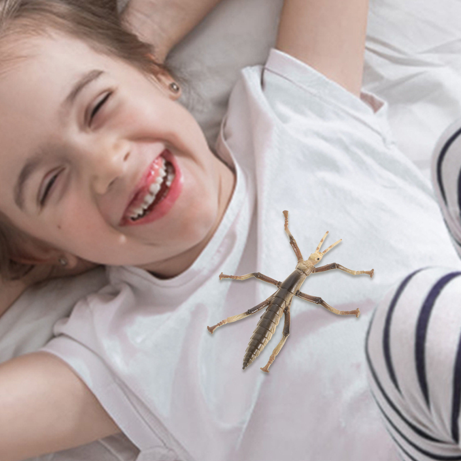 Kids Education Activities - Çocuklar İçin Sağlam Plastik Çubuk Böcek,
