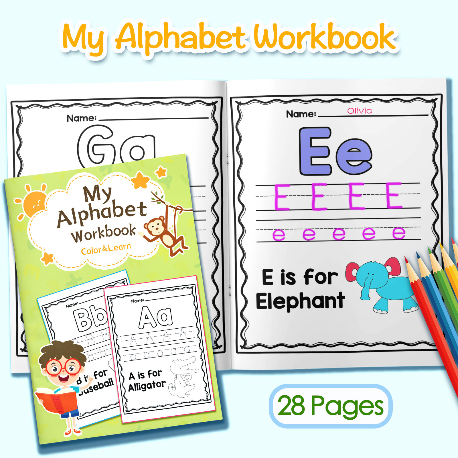 Çocuklar İçin Alfabe Kelimeler - Kids Education Activities incelemesi ve fiyatı